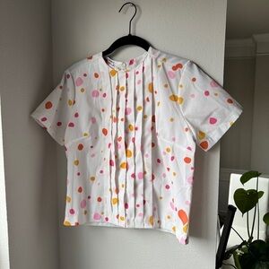 Vintage Ship n Store Polka Dot Blouse